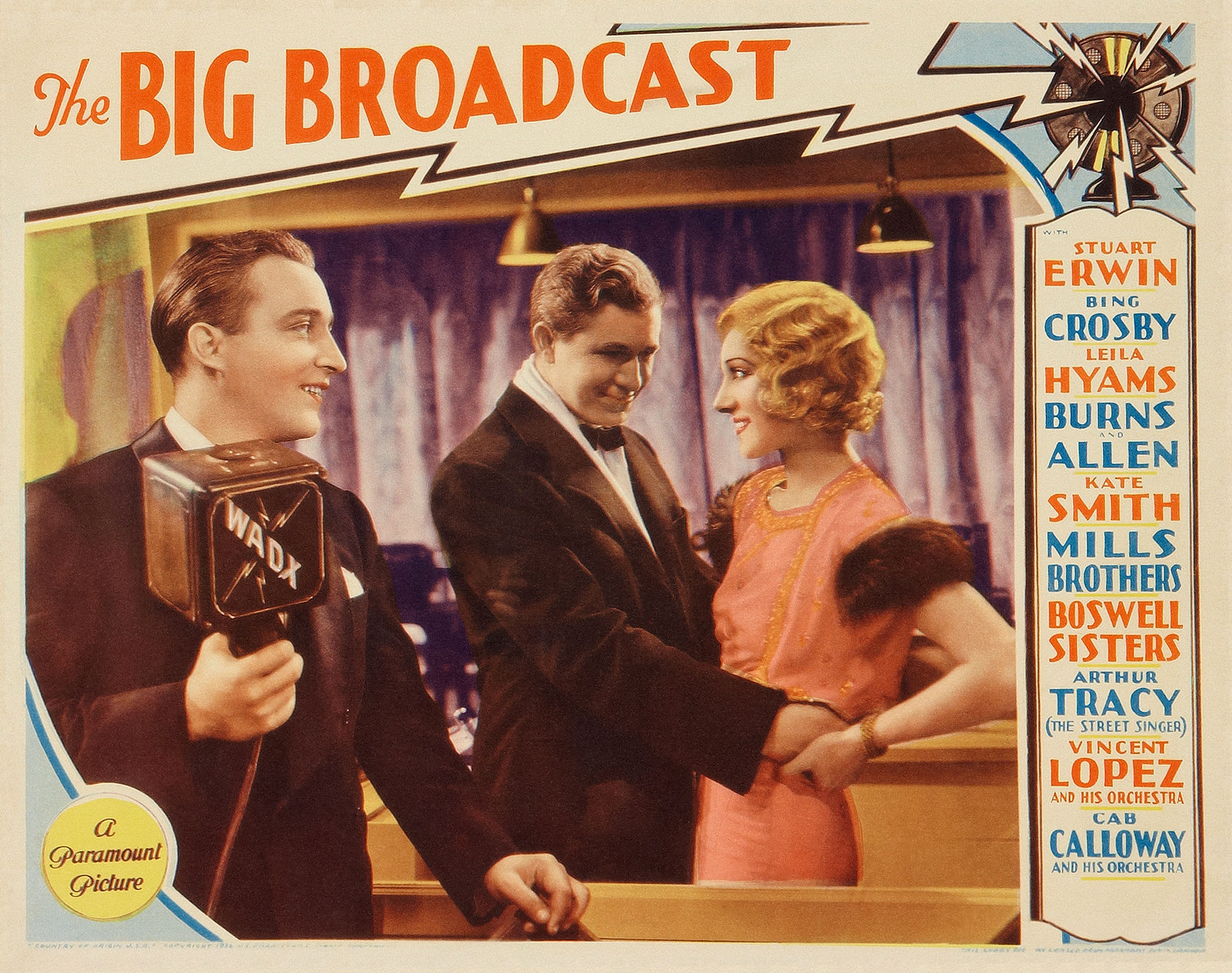 The Big Broadcast Of 1936 DVD - Burns And Allen Classic Comedy